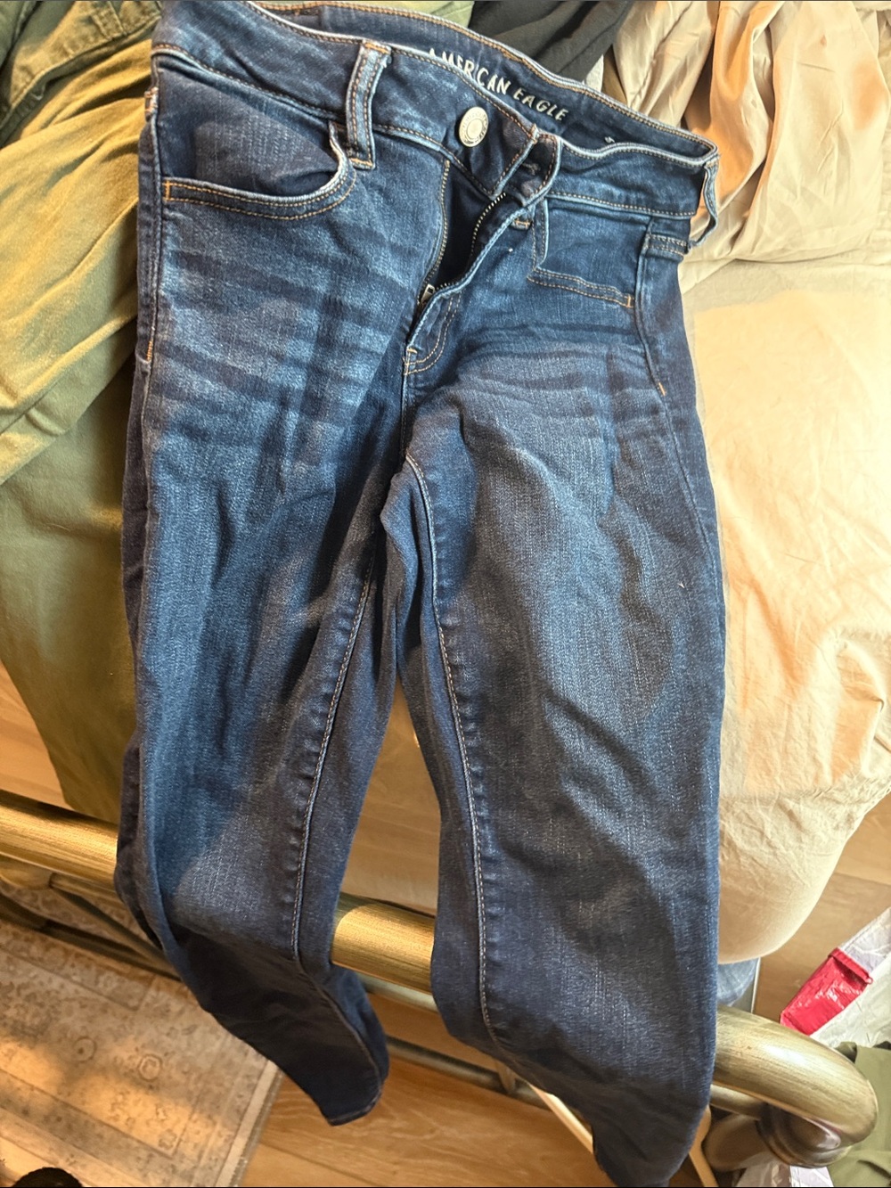 American Eagle Outfitters Dark Blue Women's Jeans